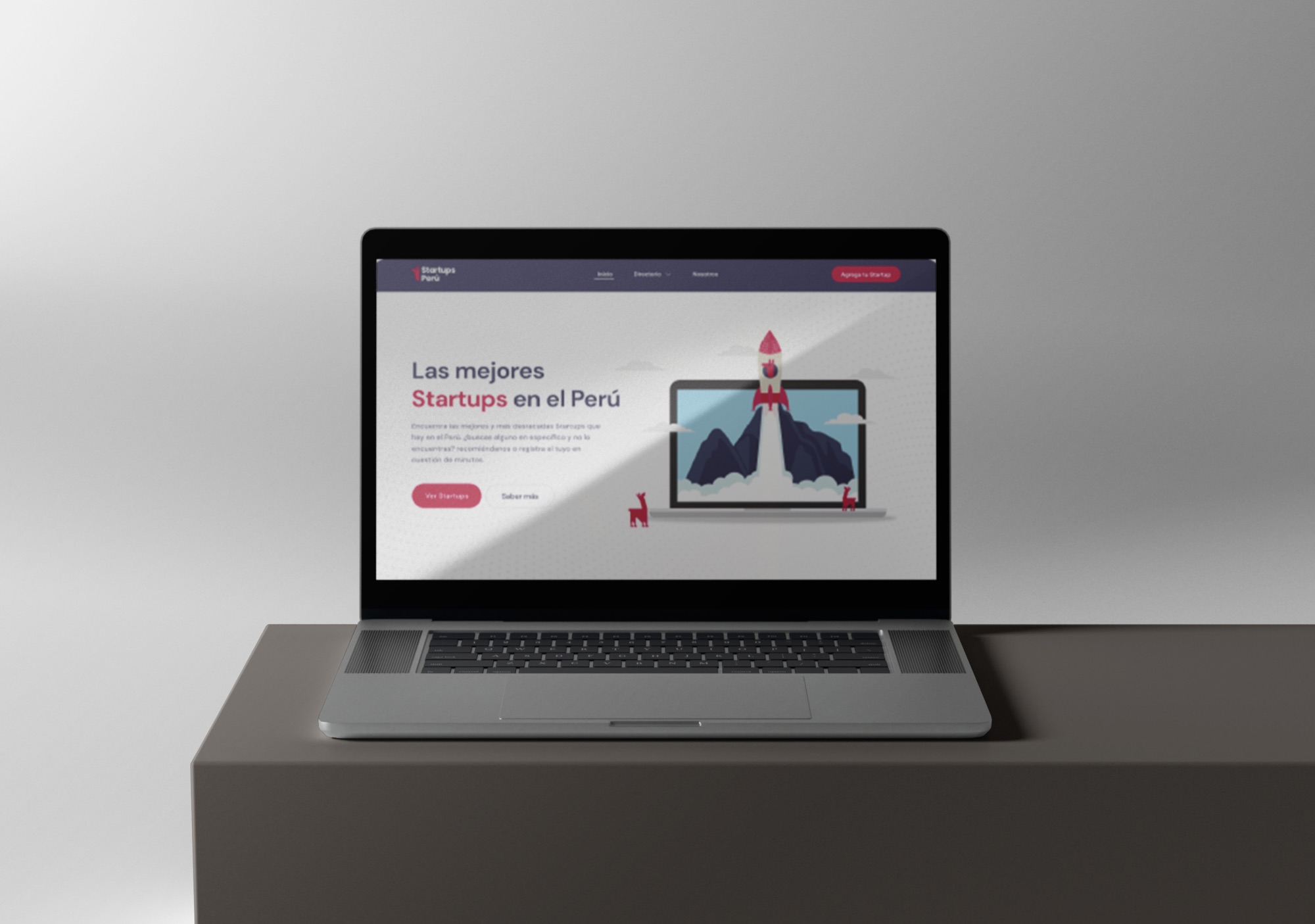 Startups.pe — la marca llevada a plataforma digital